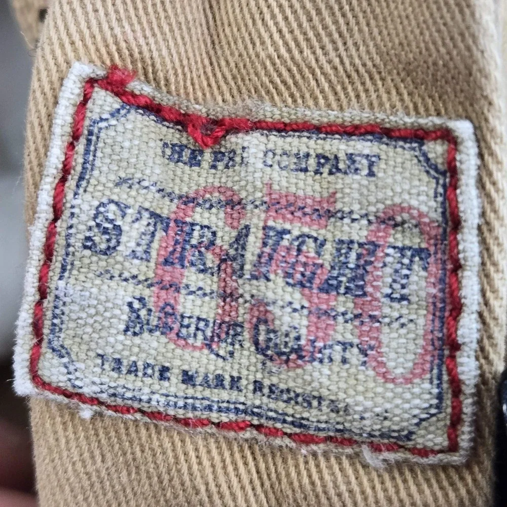 Polo Ralph Lauren‎ Men Pants 34X30 Khaki Pony Embroidery Straight Twill 650